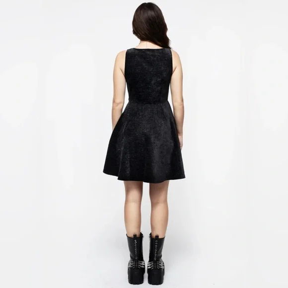 Disturbia Valar Lace Up Mini Dress - Picture 2 of 8